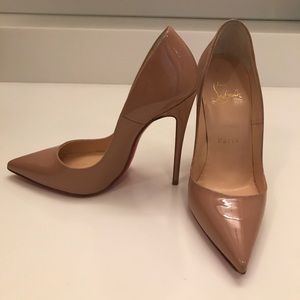 Christian Louboutin Nude So Kate Size 34